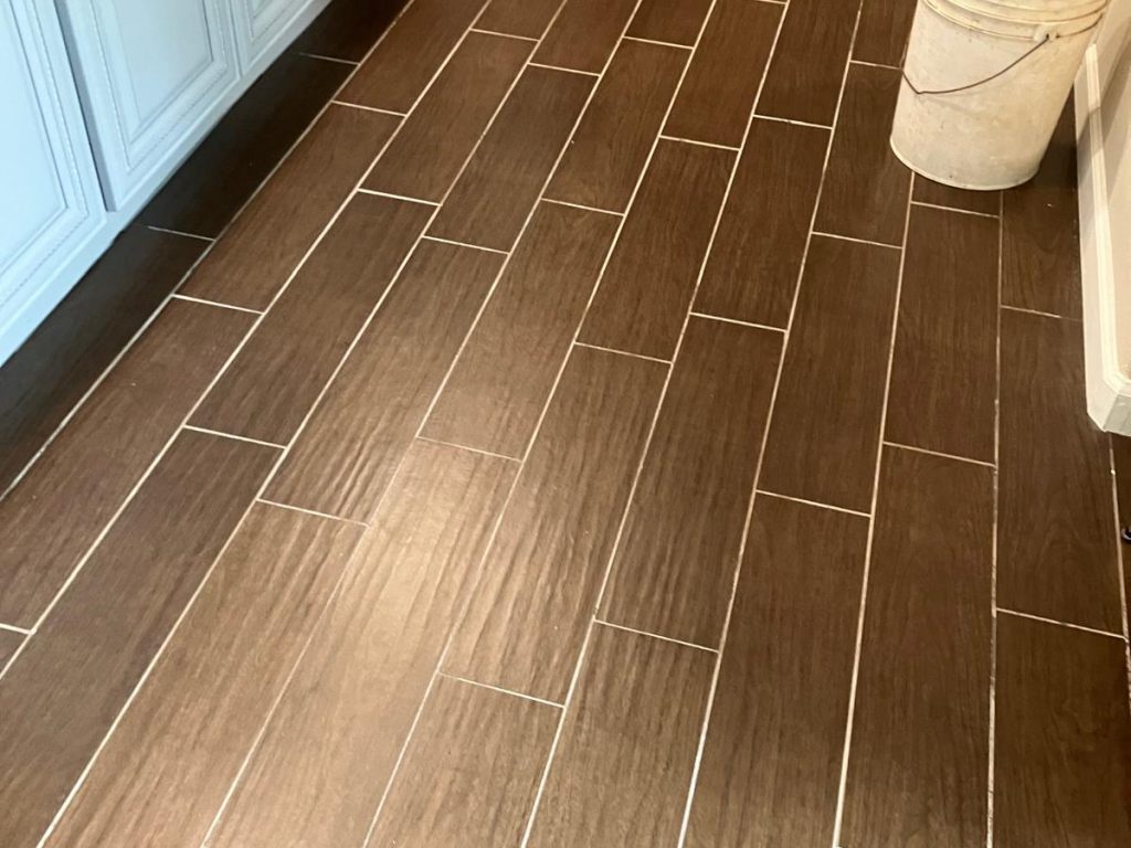 grout color sealing